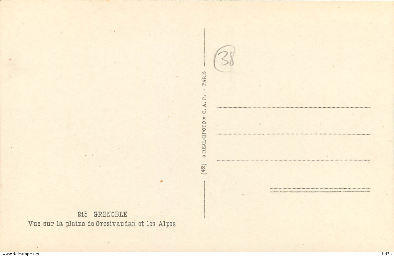 38 - GRENOBLE - Grenoble