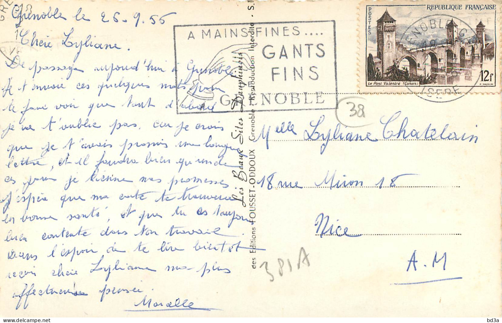 38 - GRENOBLE - Grenoble