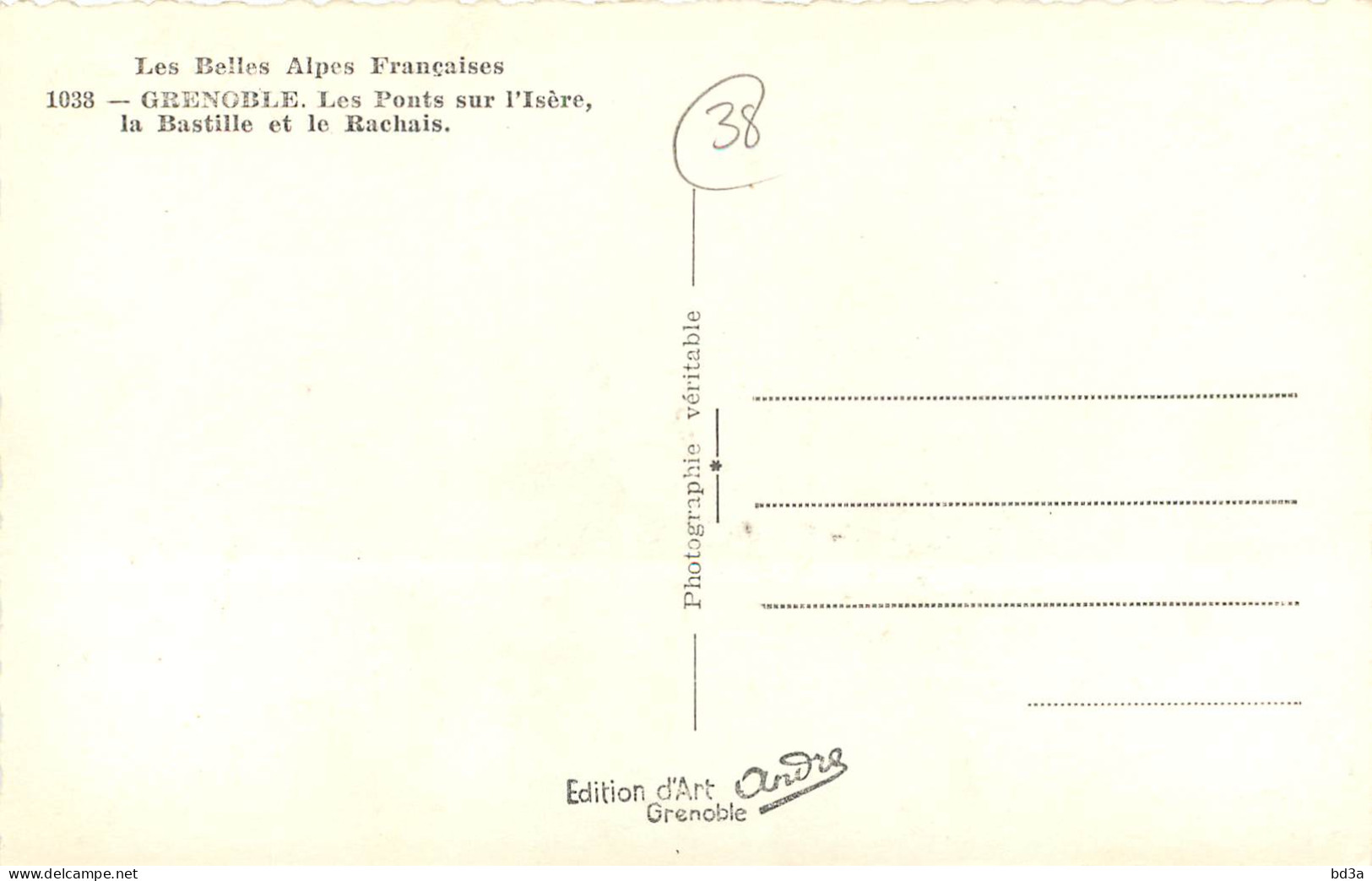 38 - GRENOBLE - Grenoble