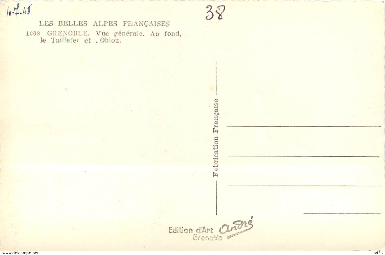 38 - GRENOBLE - Grenoble