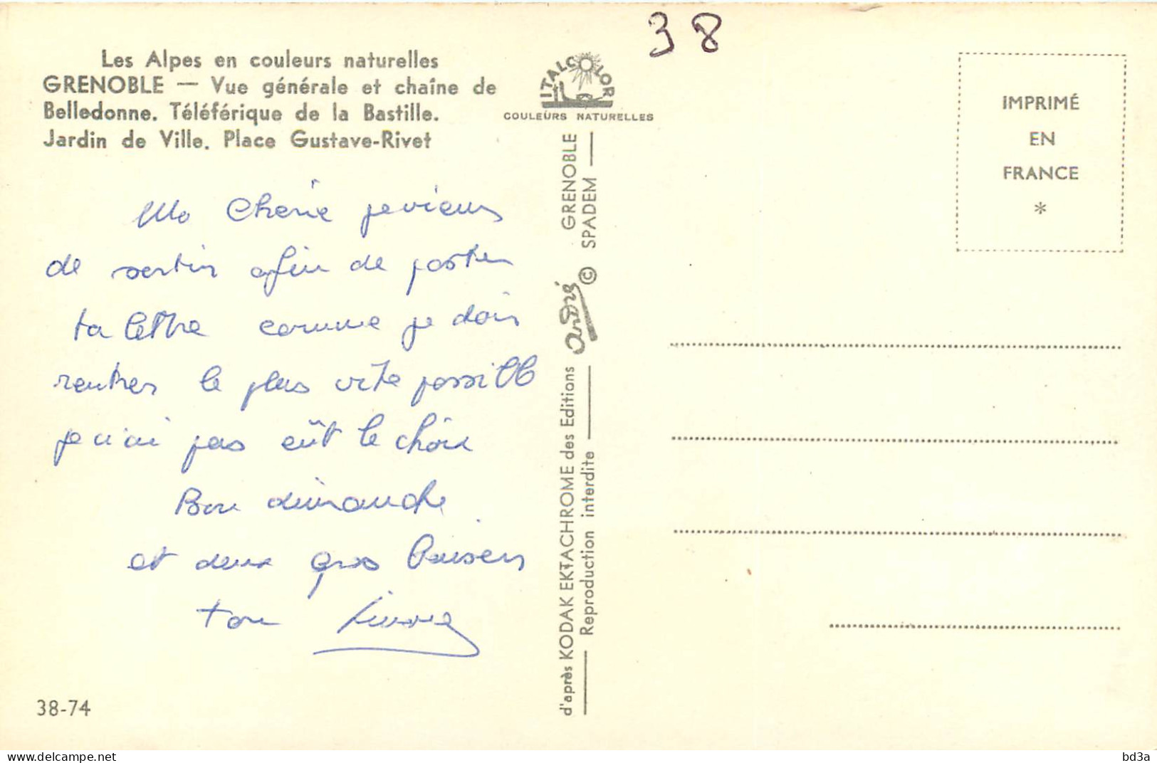 38 - GRENOBLE - Grenoble