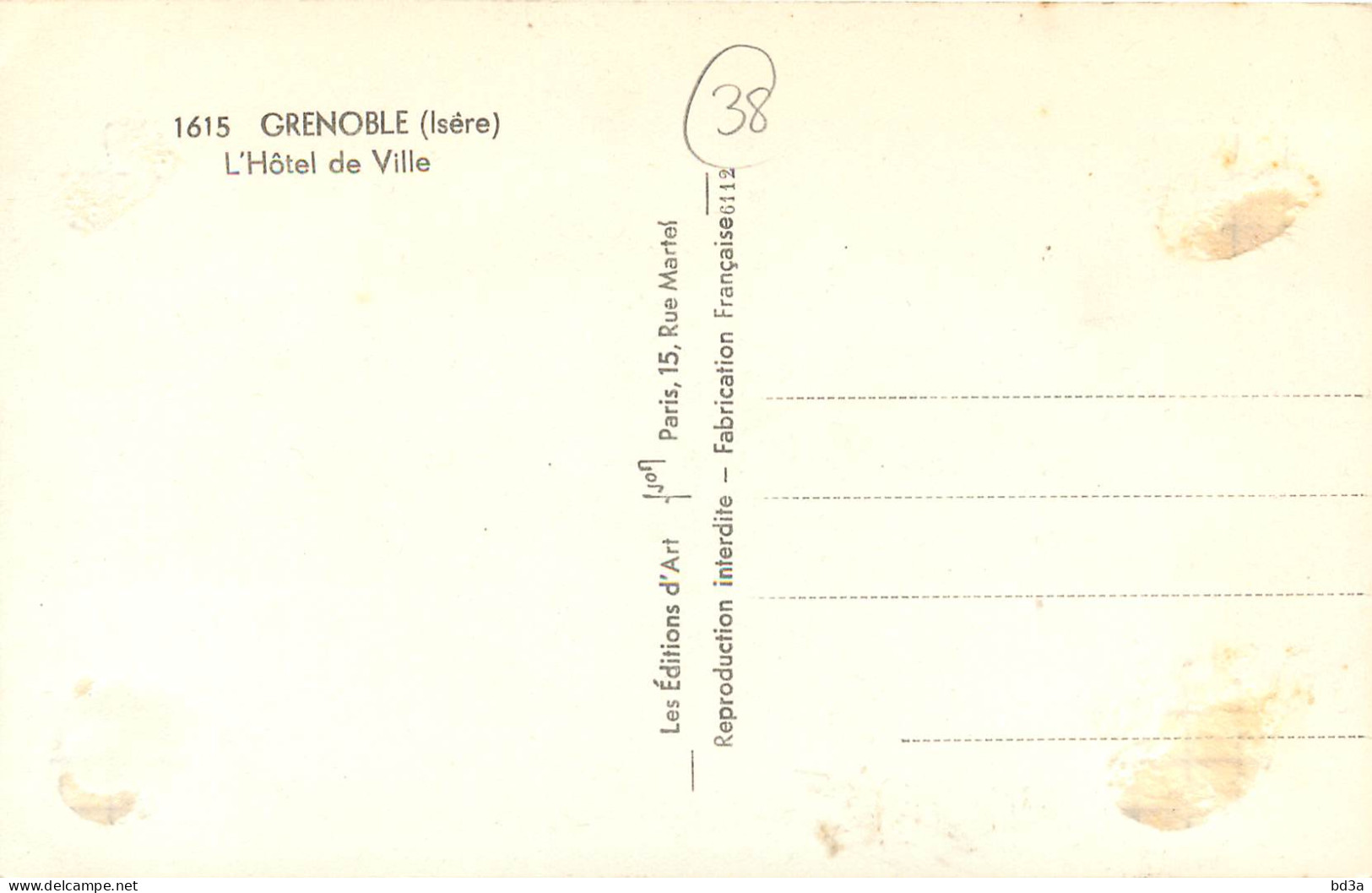 38 - GRENOBLE - Grenoble