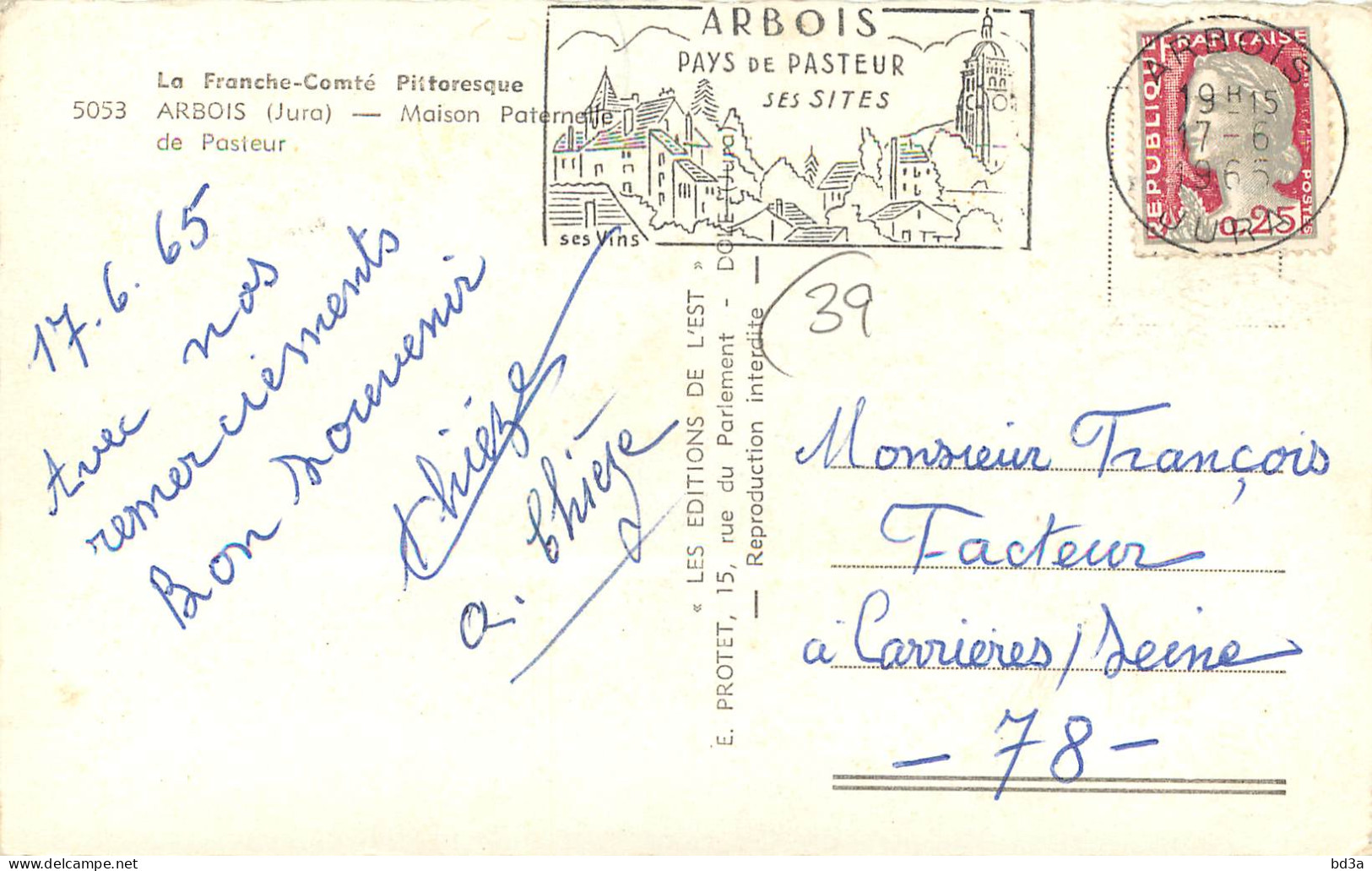 39 - ARBOIS - Arbois