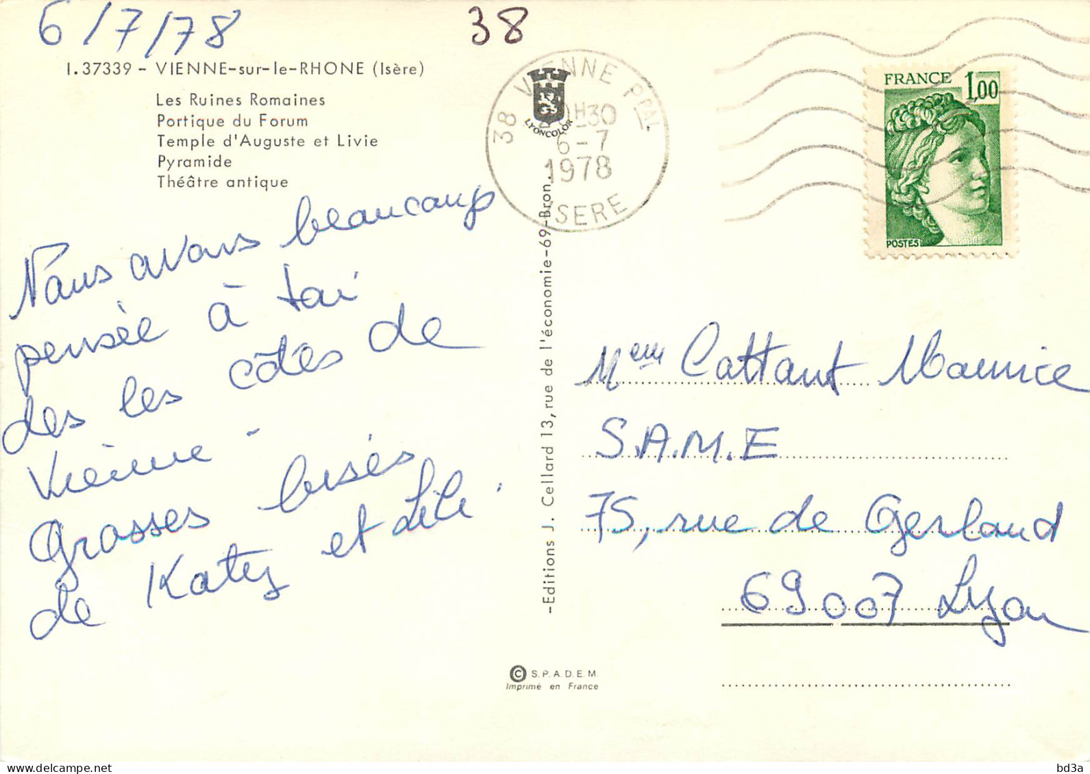 38 - VIENNE - Vienne