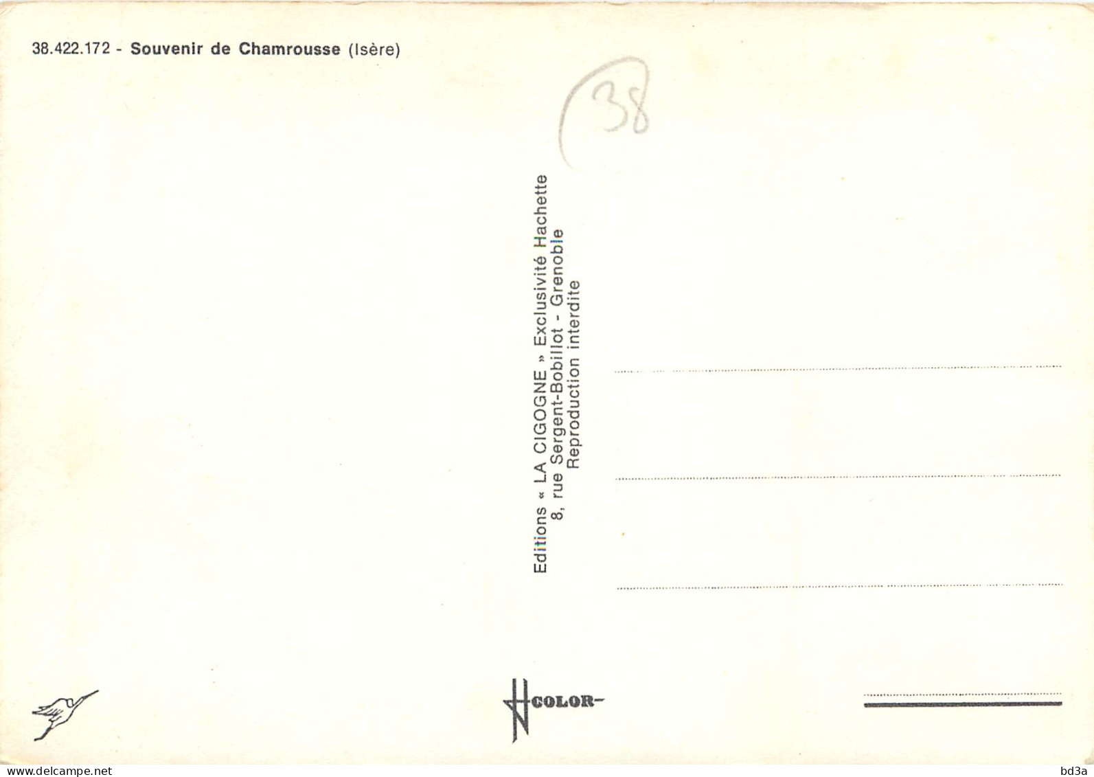 38 - CHAMROUSSE - Chamrousse