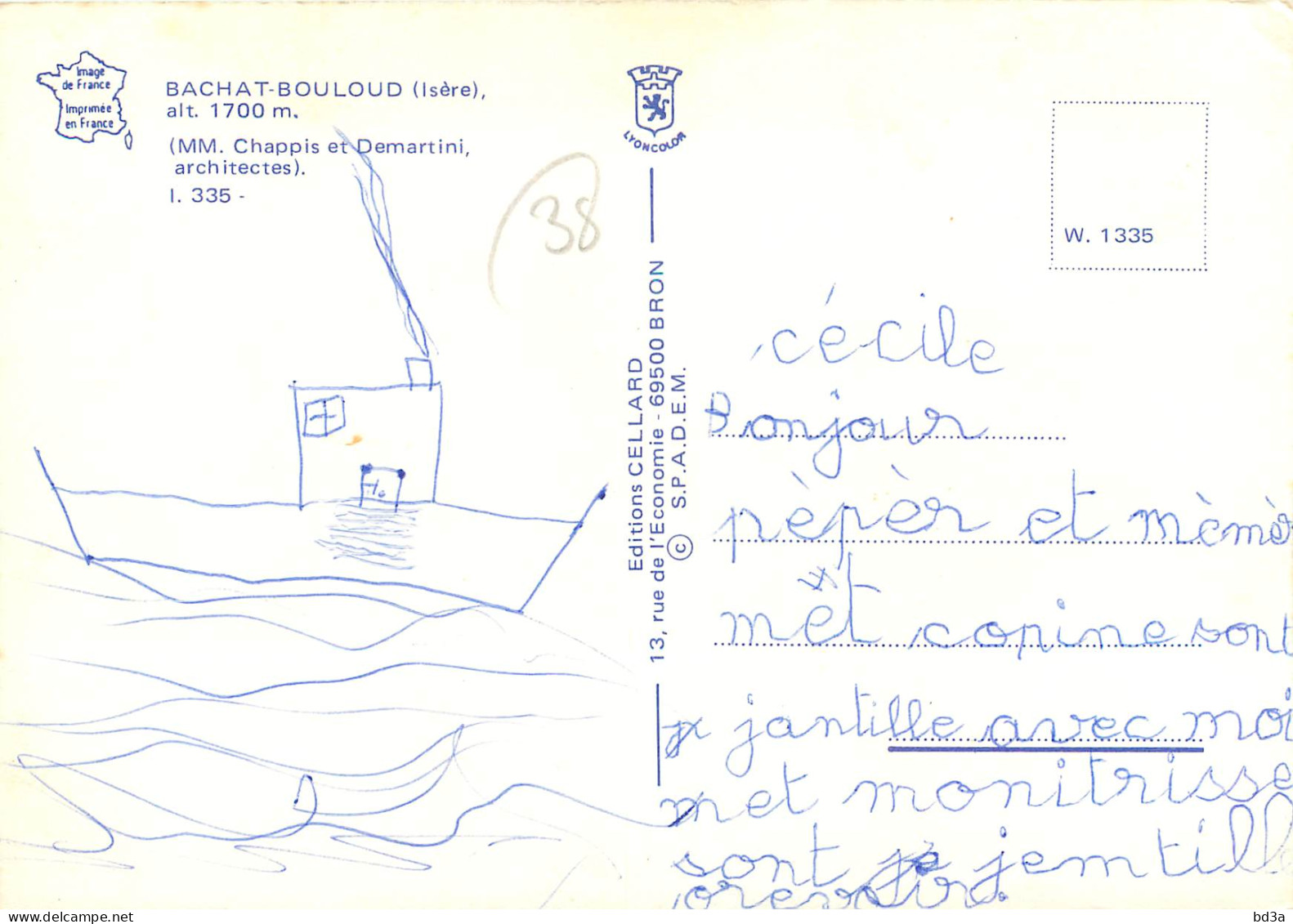 38 - CHAMROUSSE - Chamrousse
