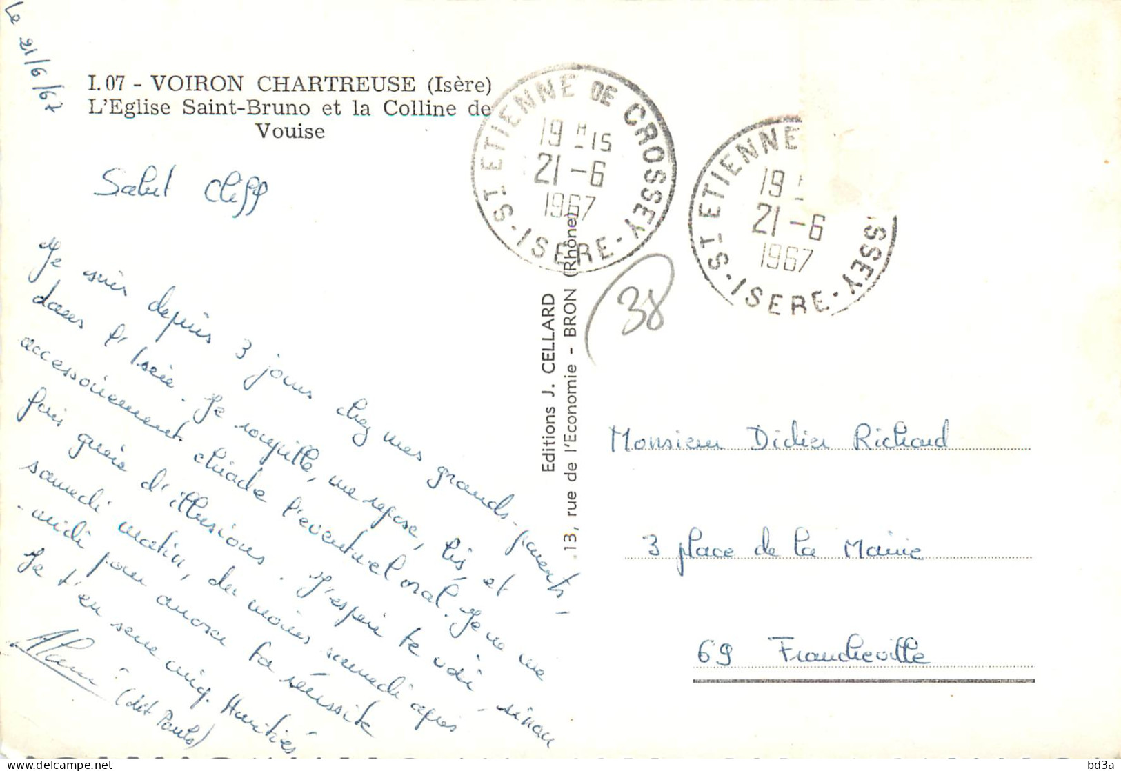 38 - VOIRON - Voiron