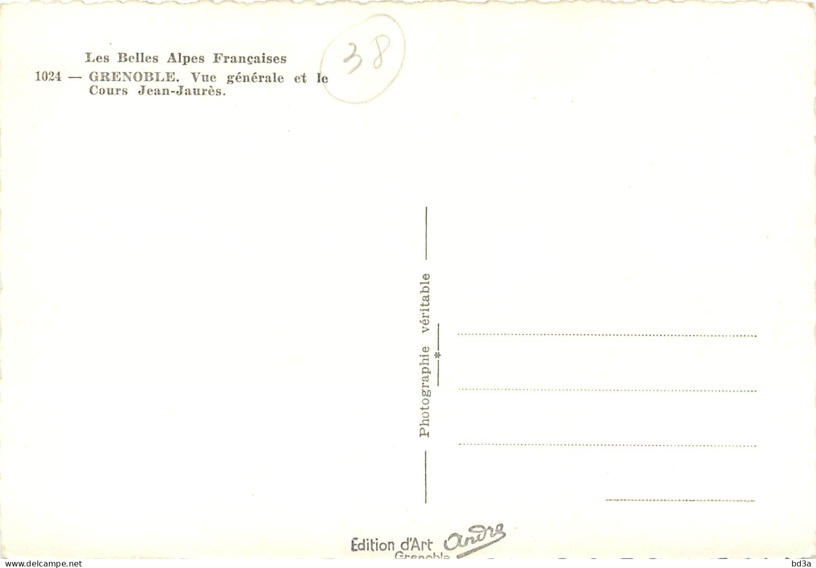 38 - GRENOBLE - Grenoble