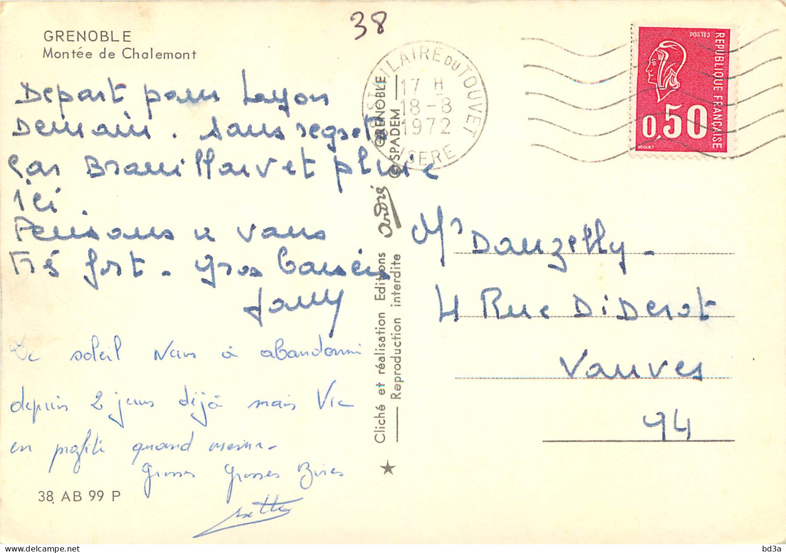 38 - GRENOBLE - Grenoble