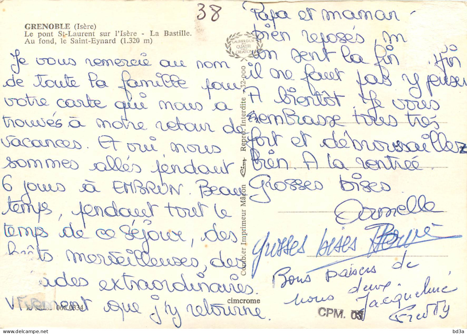 38 - GRENOBLE - Grenoble