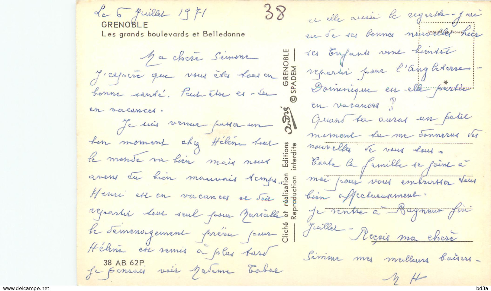 38 - GRENOBLE - Grenoble