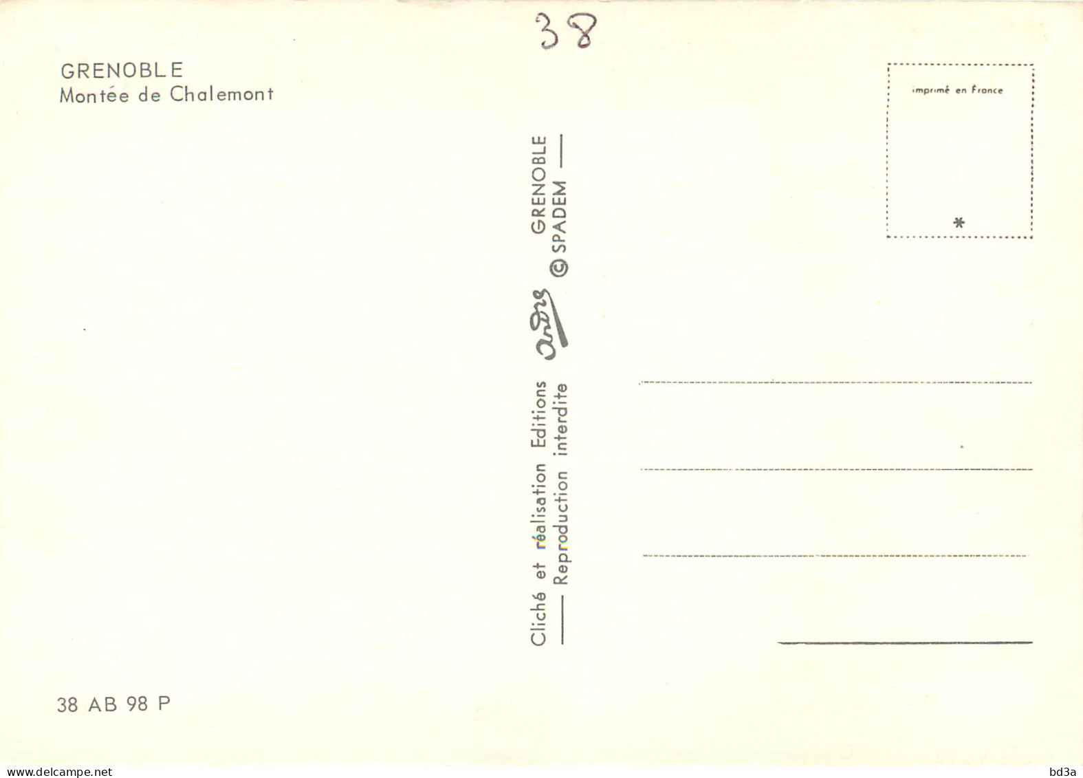 38 - GRENOBLE - Grenoble
