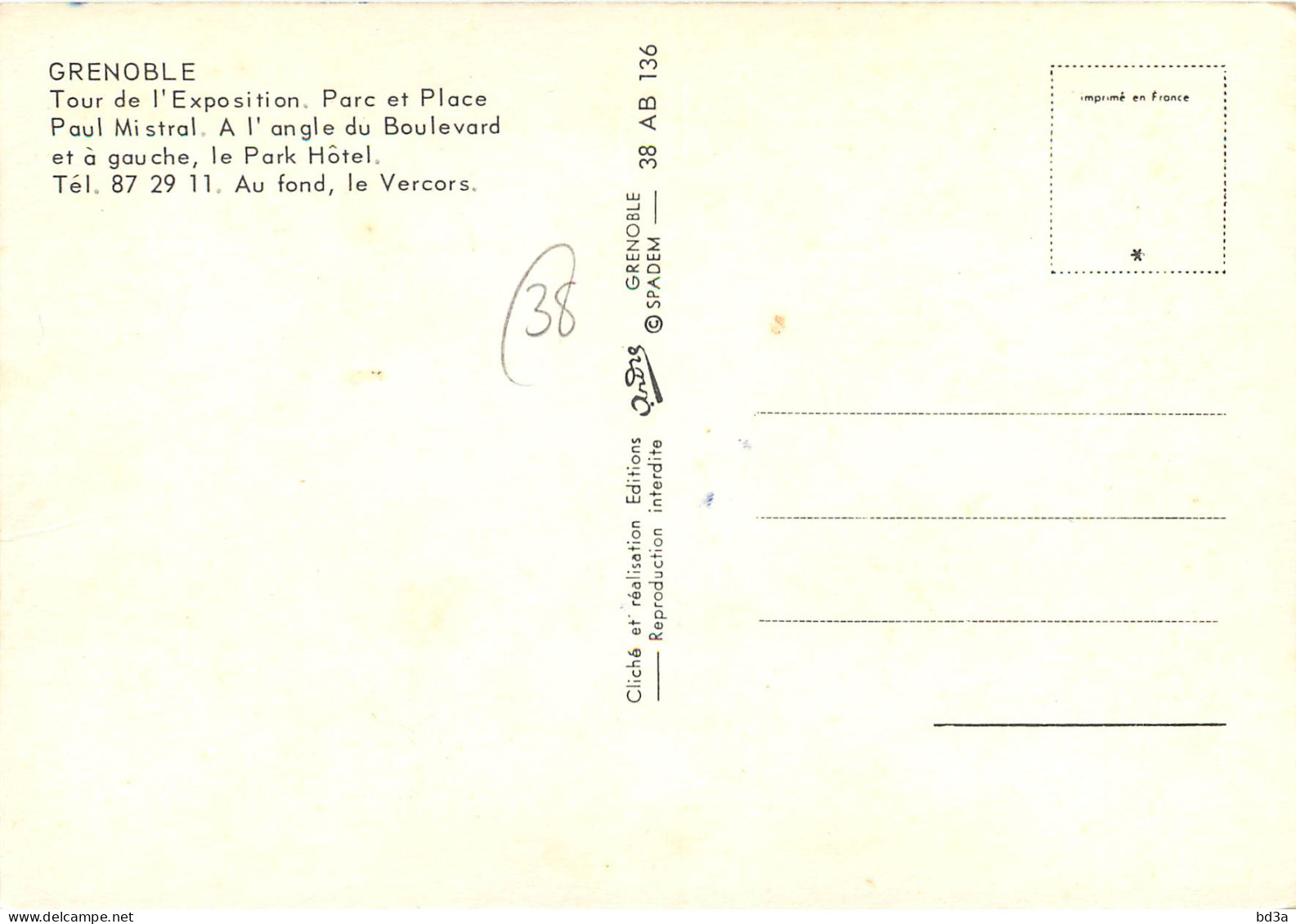 38 - GRENOBLE - Grenoble