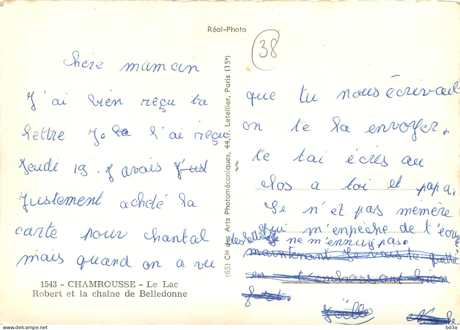 38 - CHAMROUSSE - Chamrousse