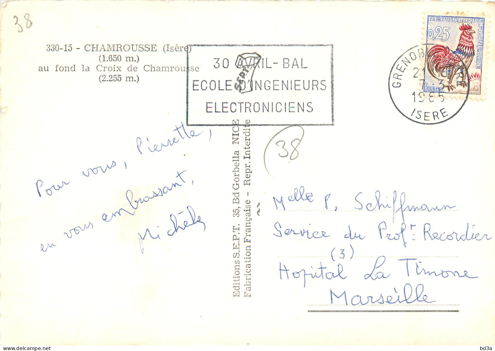 38 - CHAMROUSSE - Chamrousse