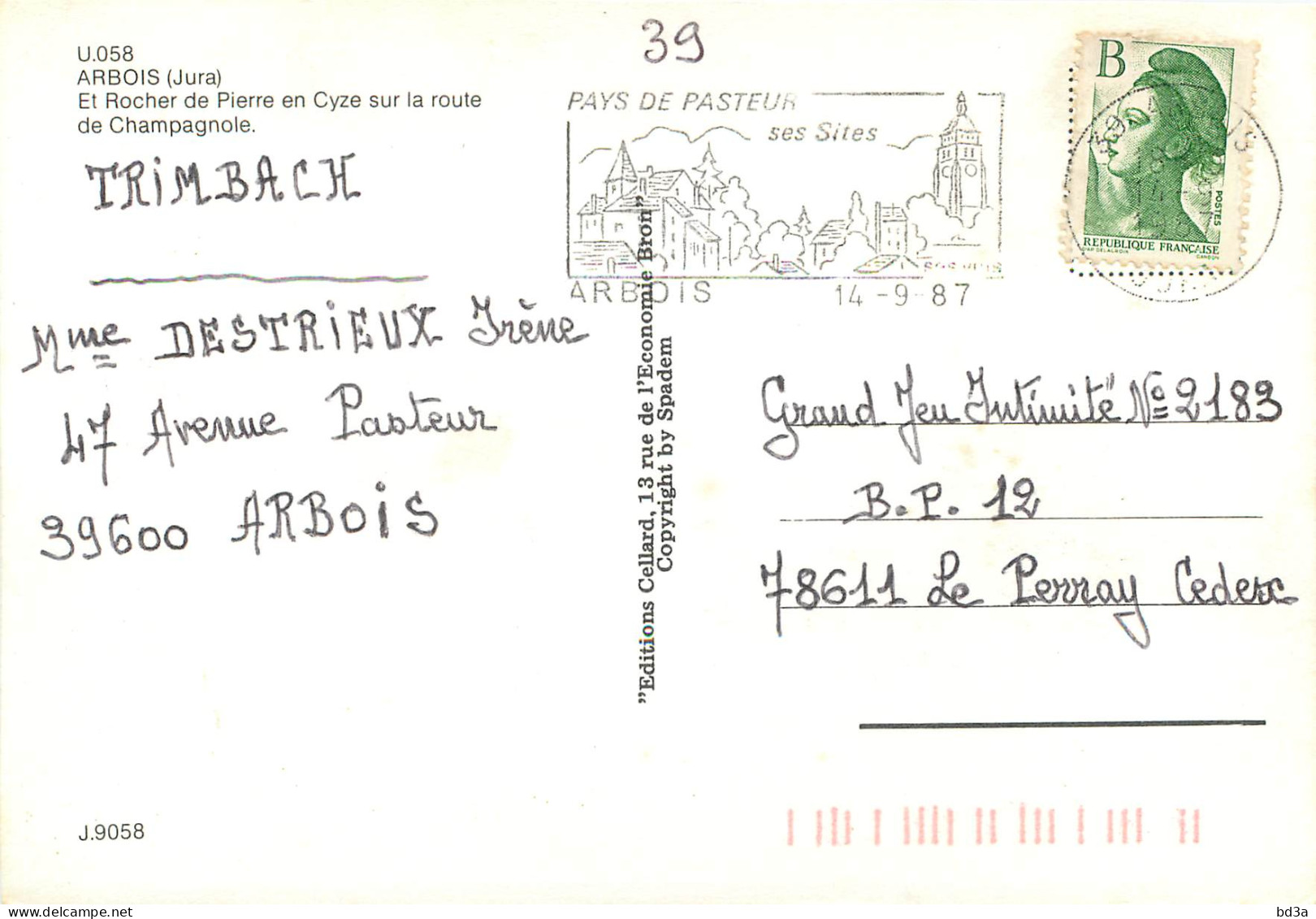 39 - ARBOIS - Arbois
