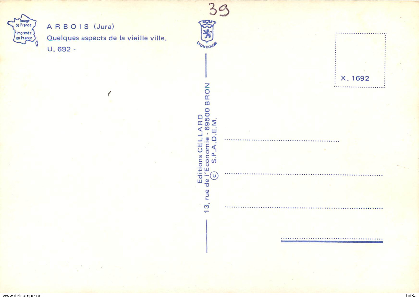 39 - ARBOIS - Arbois