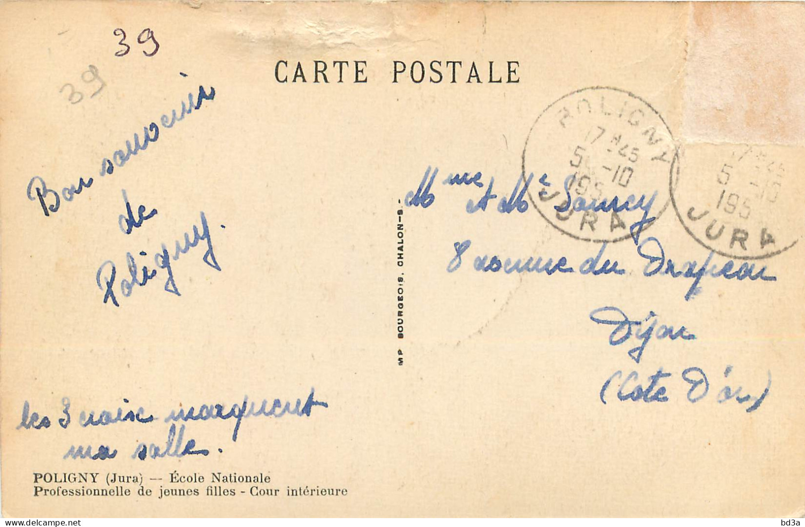 39 - POLIGNY - Poligny