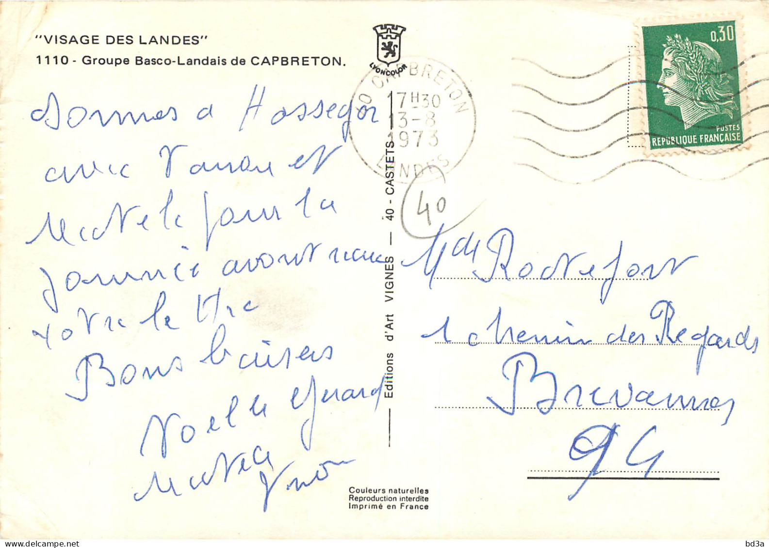 40 - CAPBRETON - FOLKLORE - Capbreton
