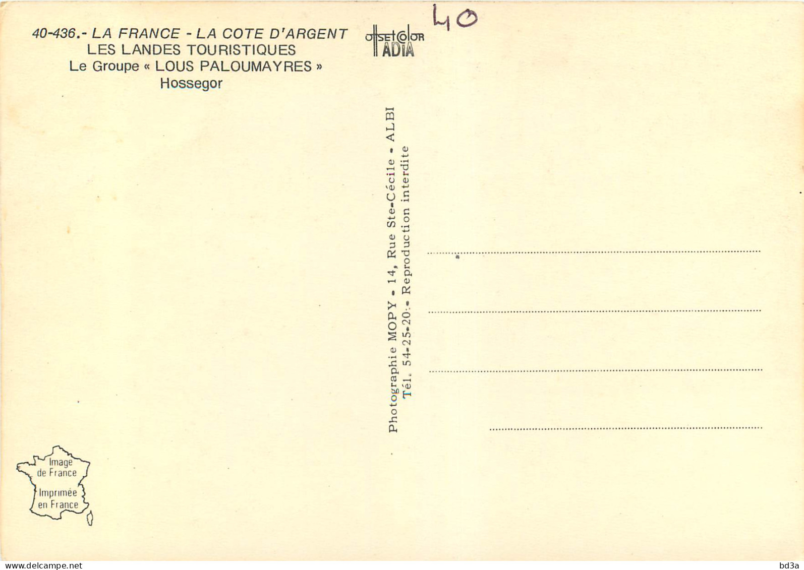 40 - HOSSEGOR - FOLKLORE - Hossegor