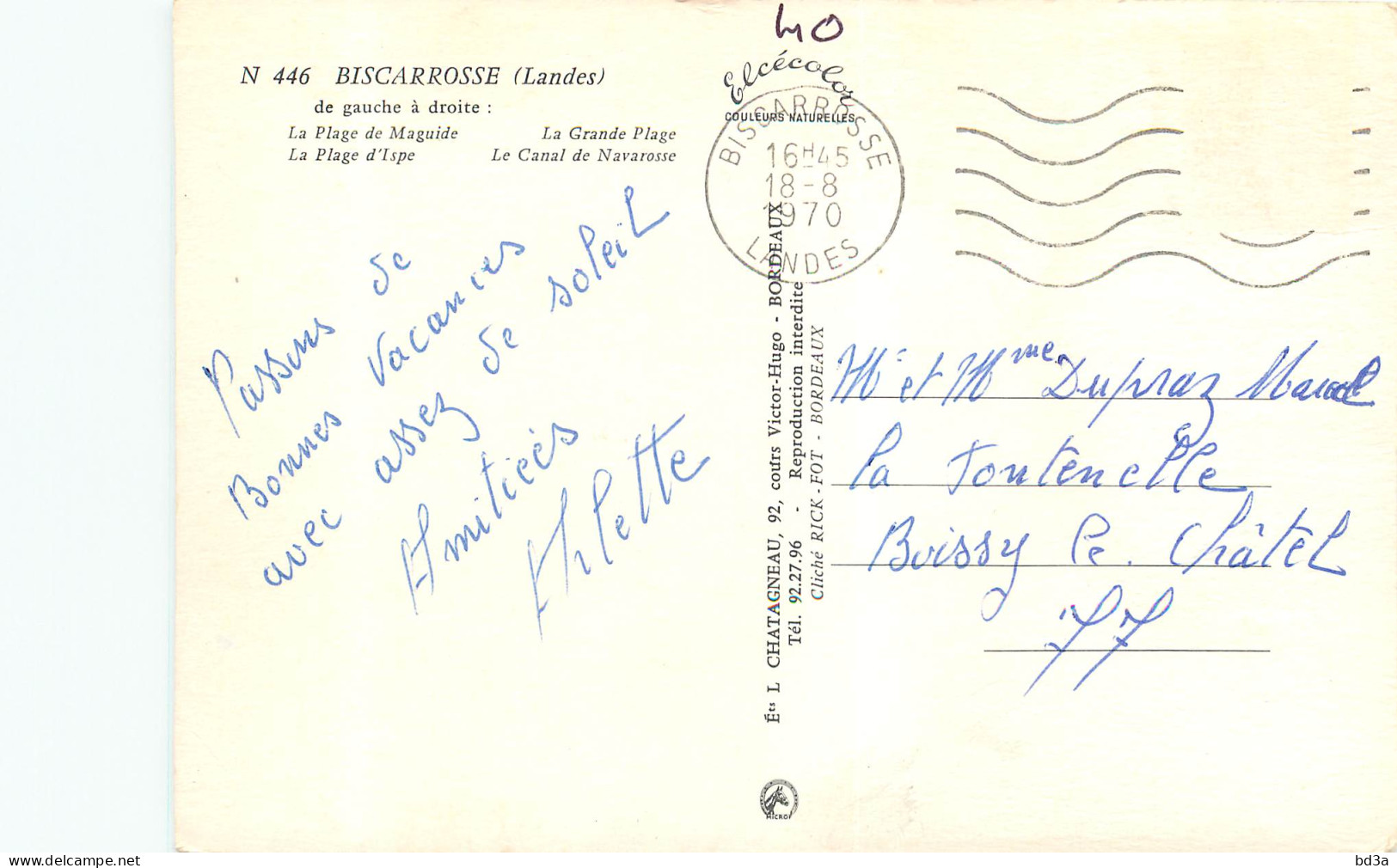 40 - BISCARRROSSE - Biscarrosse