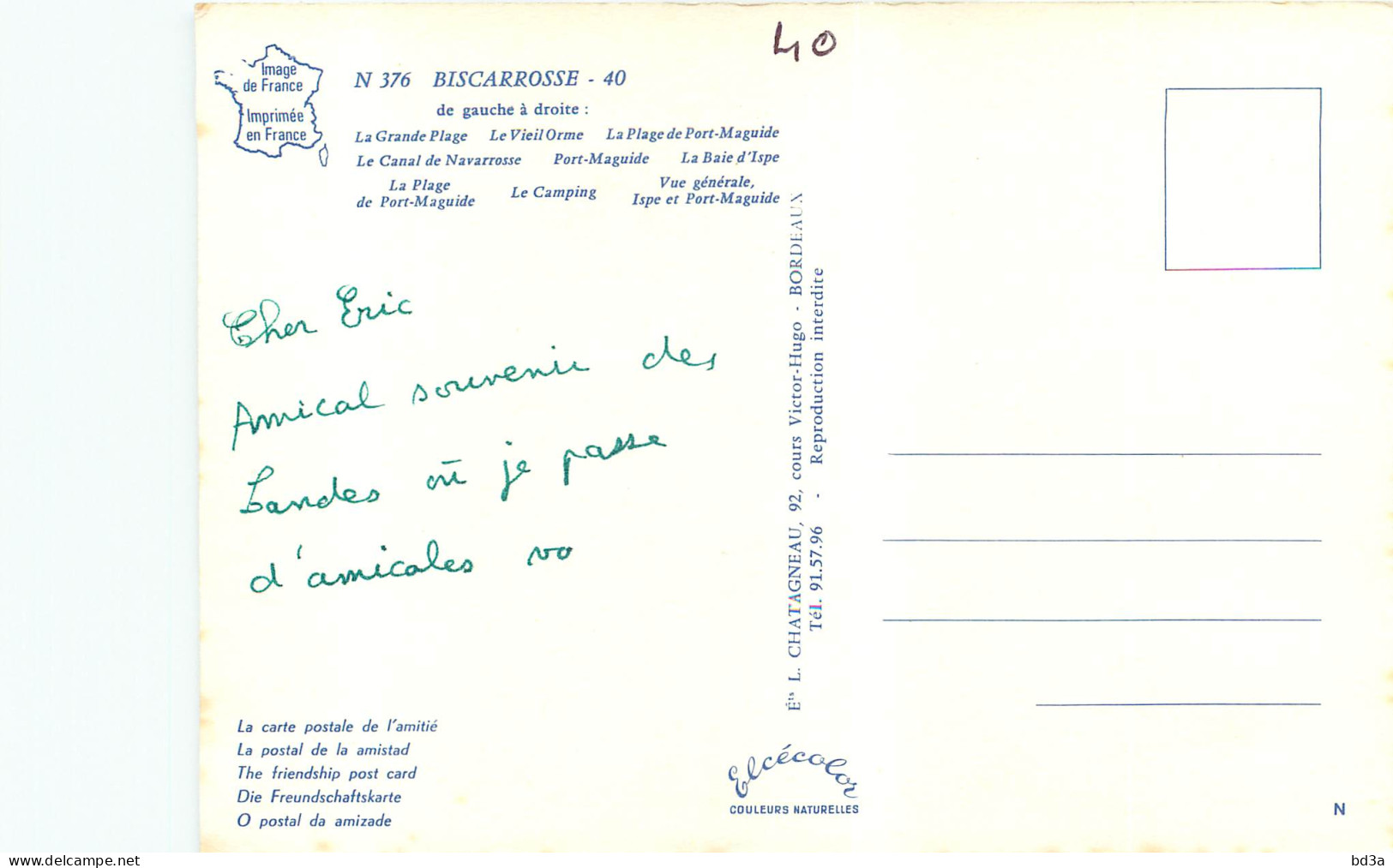 40 - BISCARRROSSE - Biscarrosse