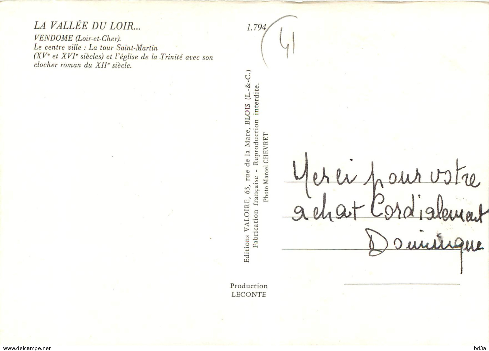 41 - VENDOME - Vendome