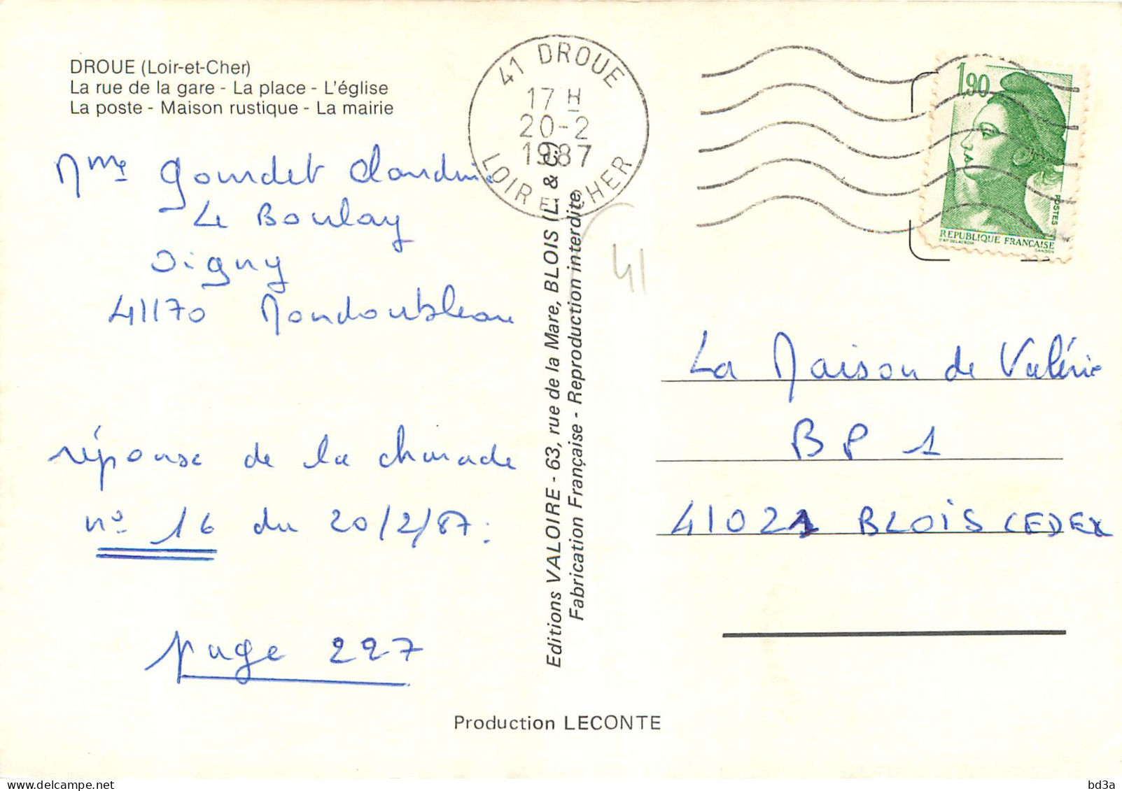 41 - DROUE - Droue