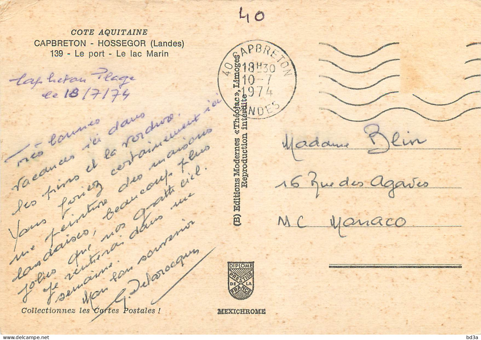 40 - CAPBRETON - HOSSEGOR - Capbreton