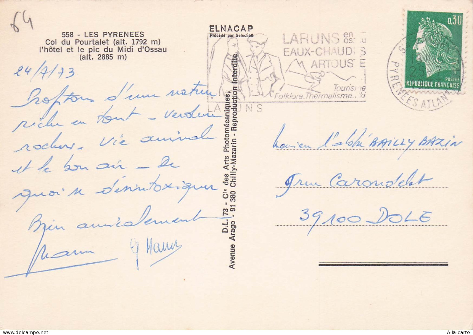 64 LARUNS EAUX CHAUDES - Laruns