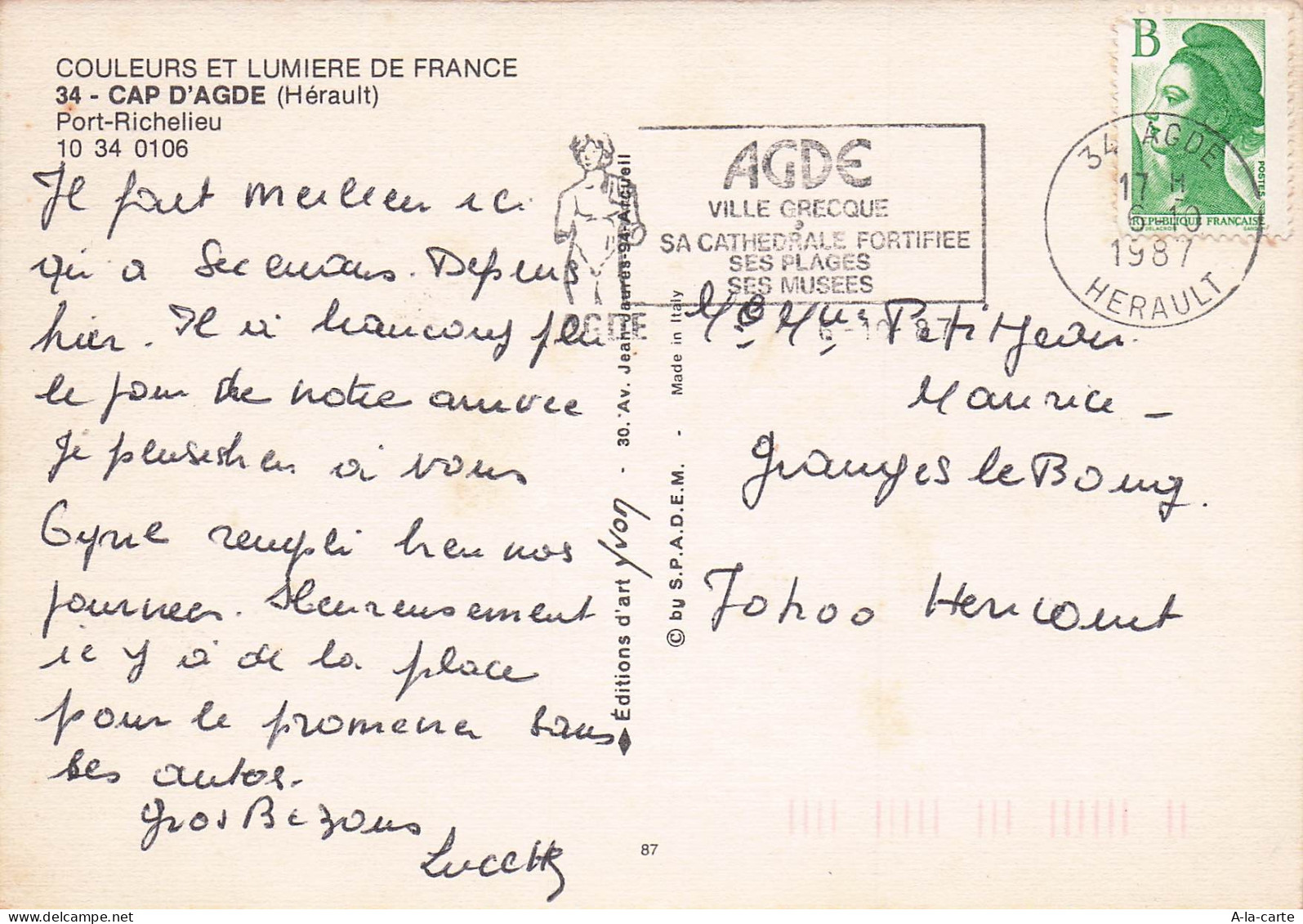 34 AGDE CAP D AGDE - Agde