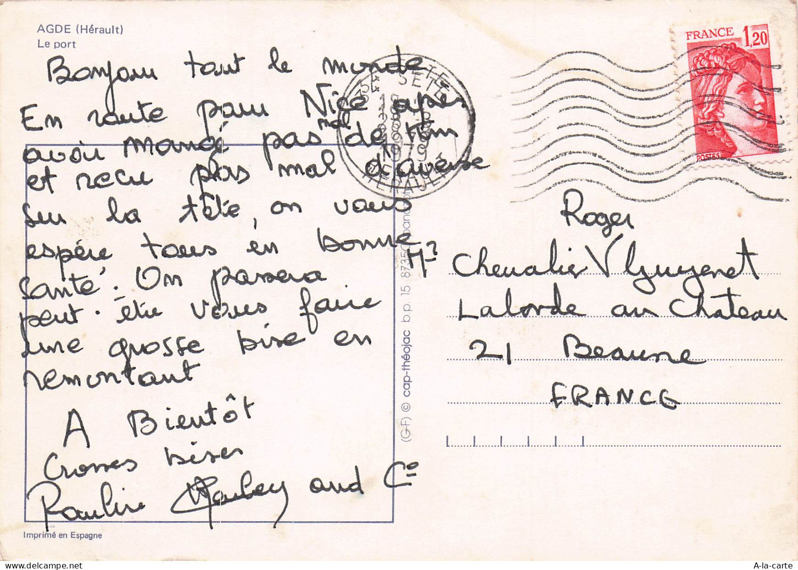 34 AGDE LE PORT - Agde