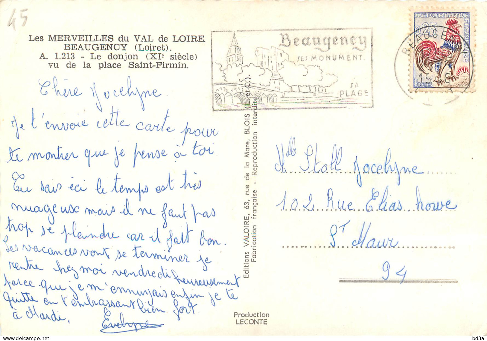 45 - BEAUGENCY - Beaugency