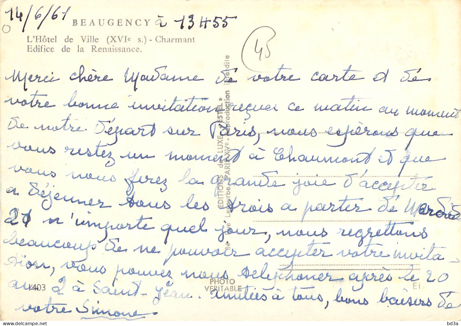 45 - BEAUGENCY - Beaugency