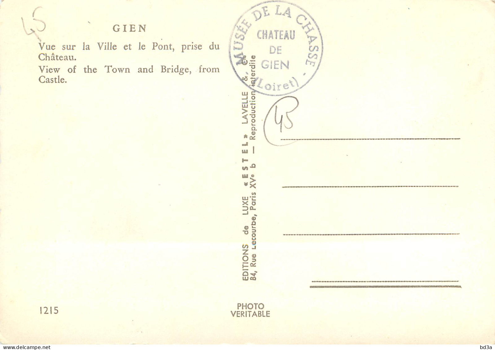 45 - GIEN - Gien