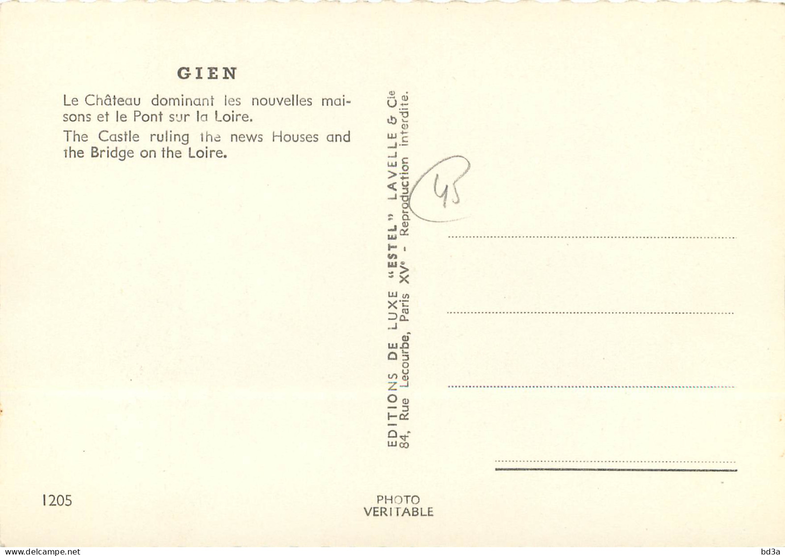 45 - GIEN - Gien
