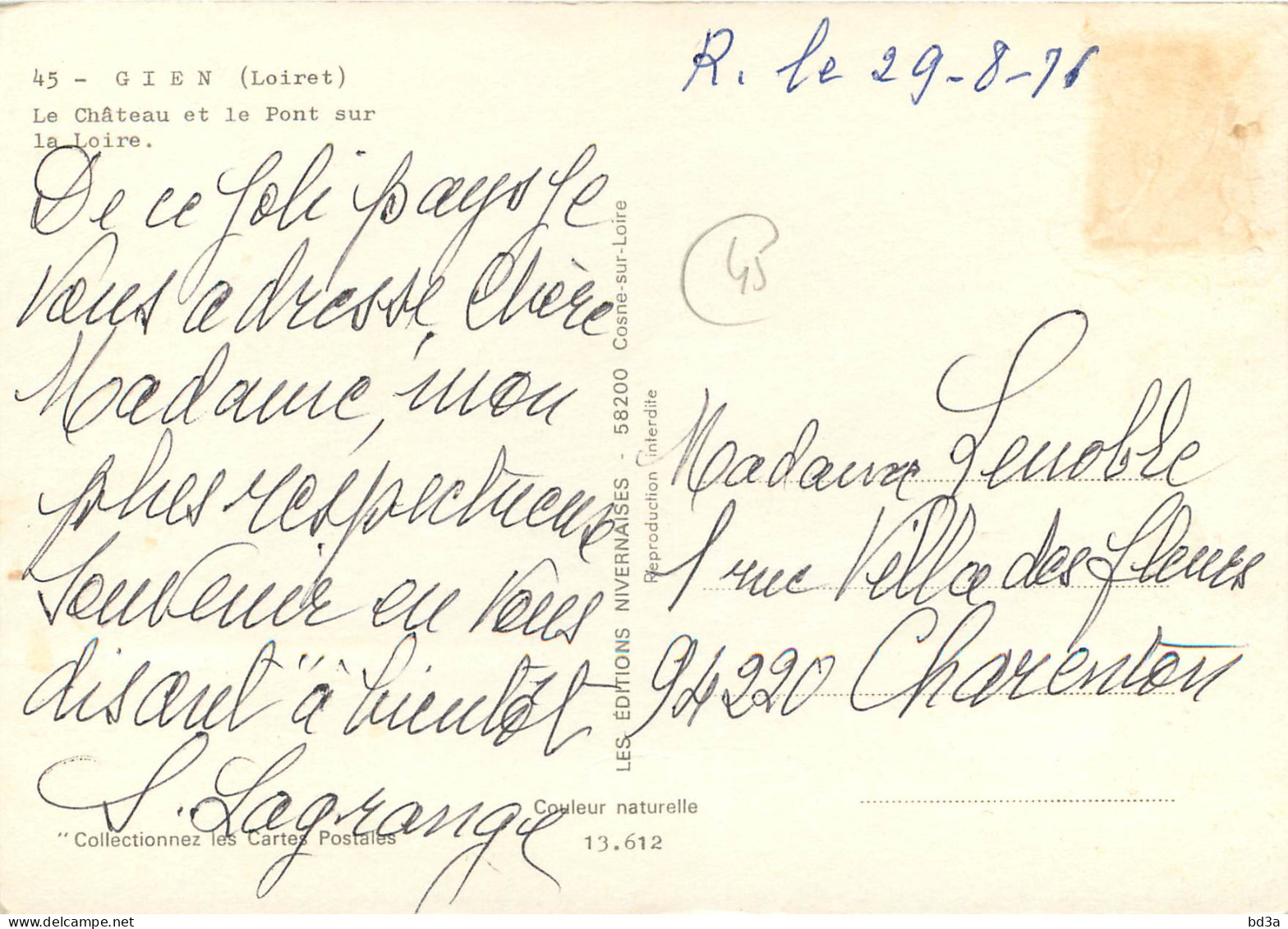 45 - GIEN - Gien