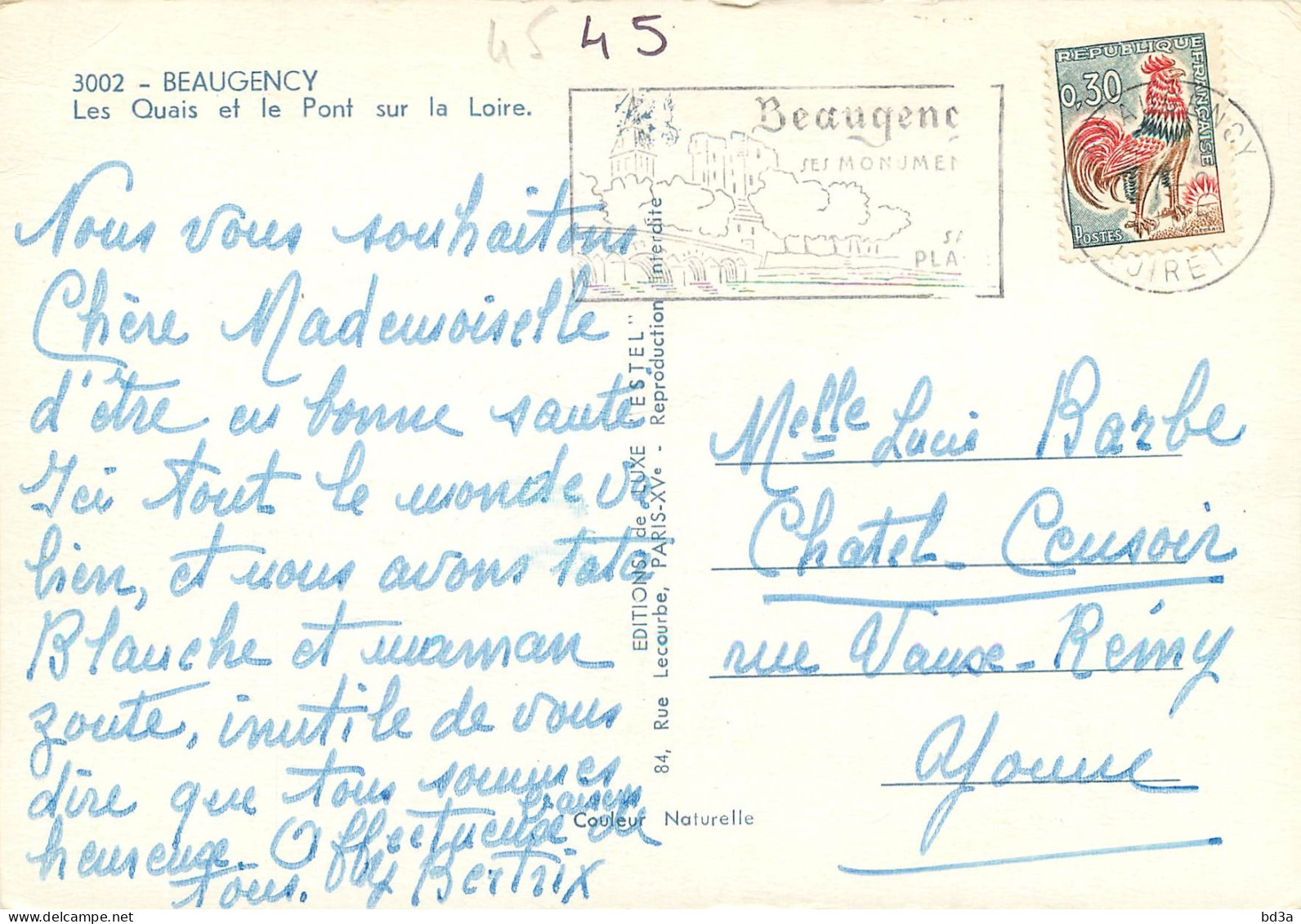 45 - BEAUGENCY - Beaugency