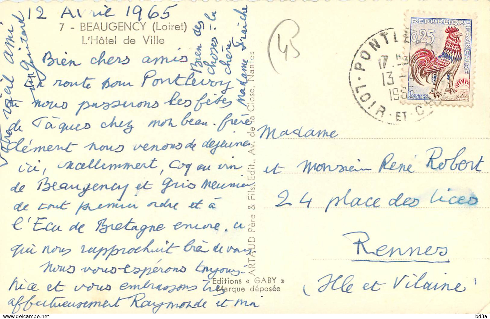 45 - BEAUGENCY - Beaugency