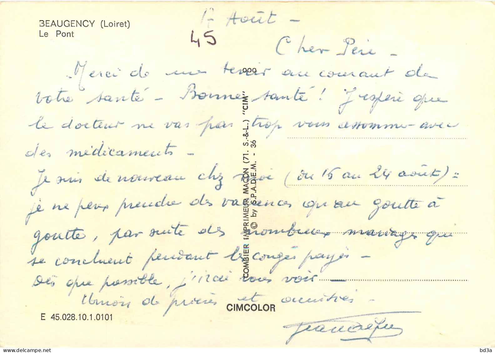 45 - BEAUGENCY - Beaugency