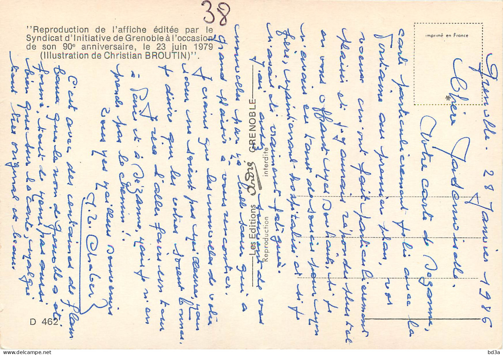 38 - GRENOBLE - Grenoble
