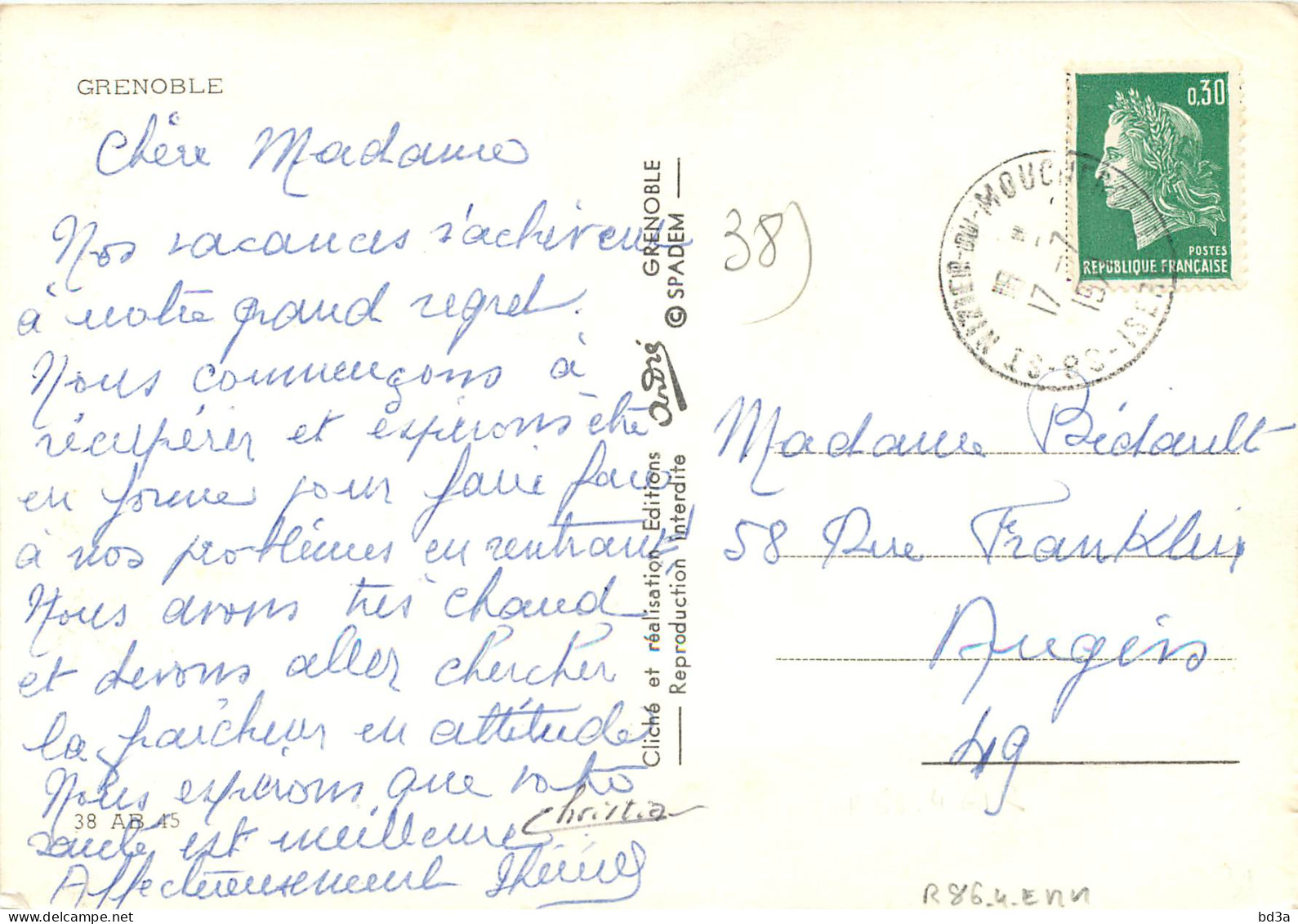 38 - GRENOBLE - Grenoble