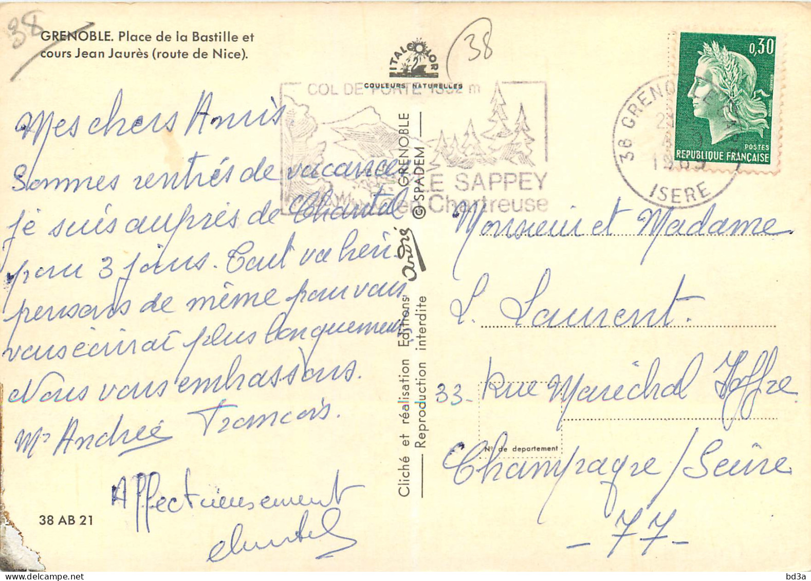 38 - GRENOBLE - Grenoble