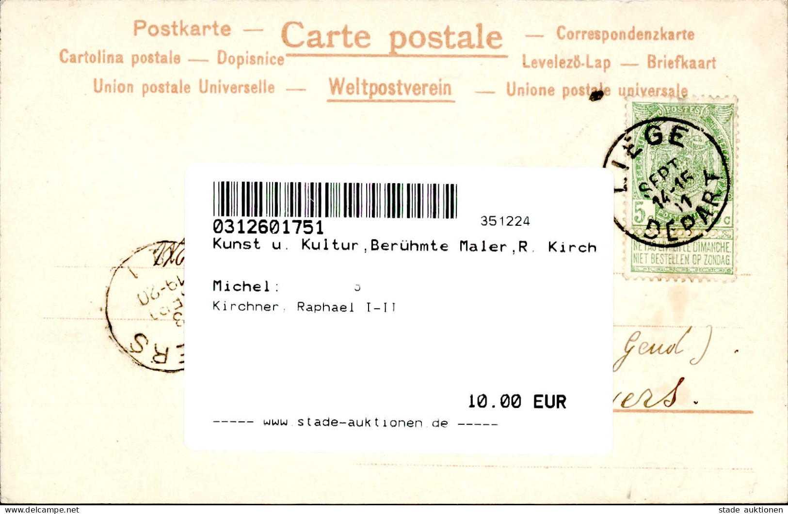Kirchner, Raphael I-II - Kirchner, Raphael