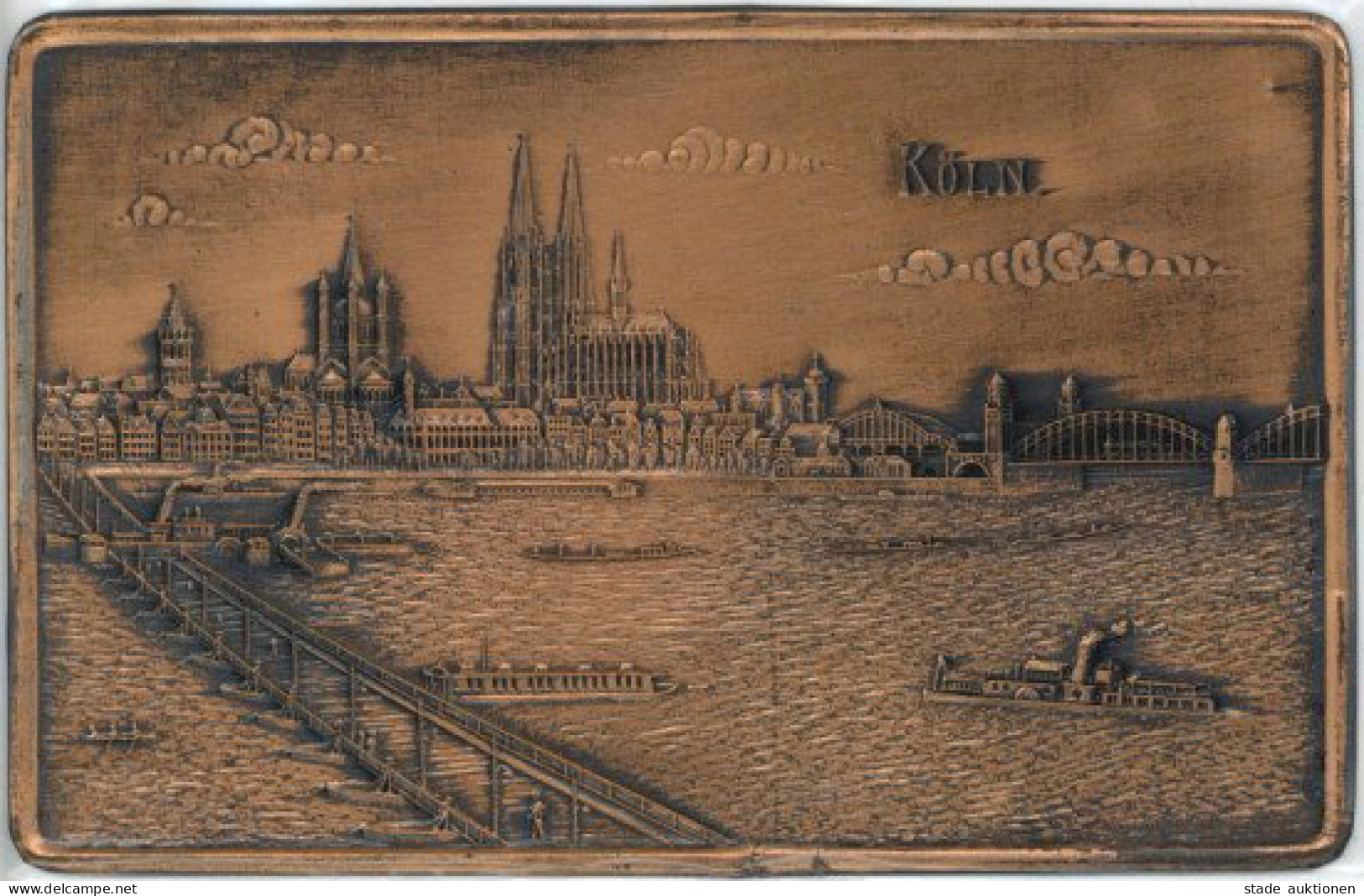 Metall-AK Köln Zum Aufstellen I-II - Other & Unclassified