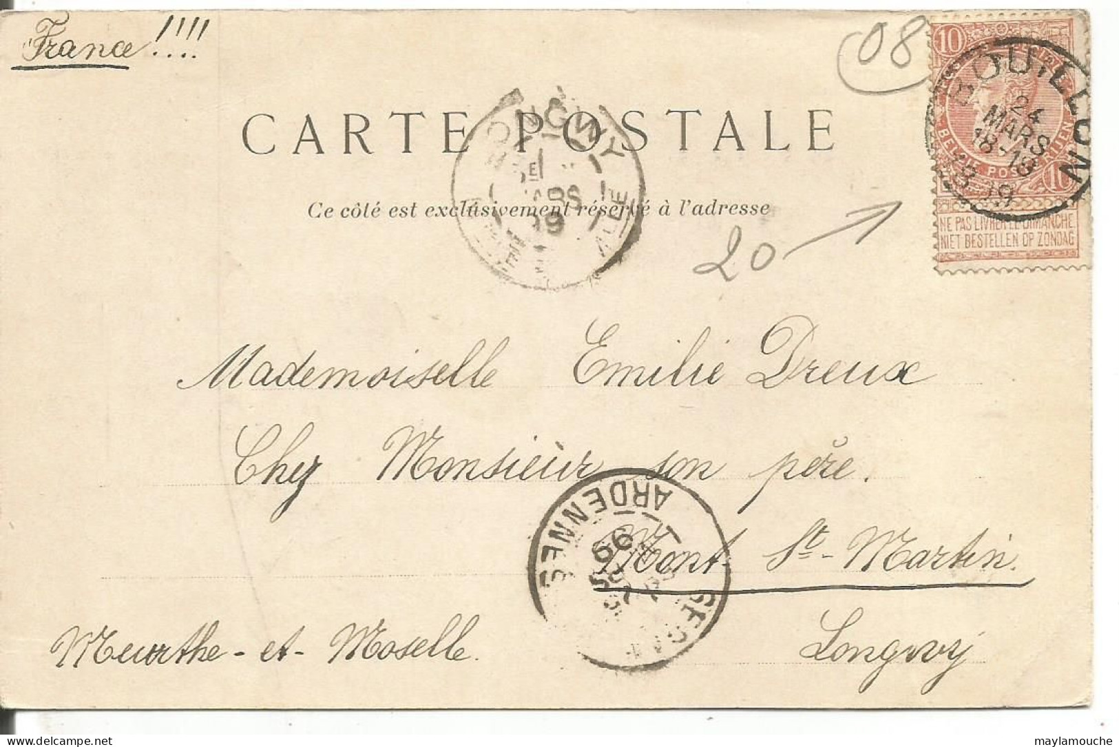 Bouillon En 1899 - Bouillon