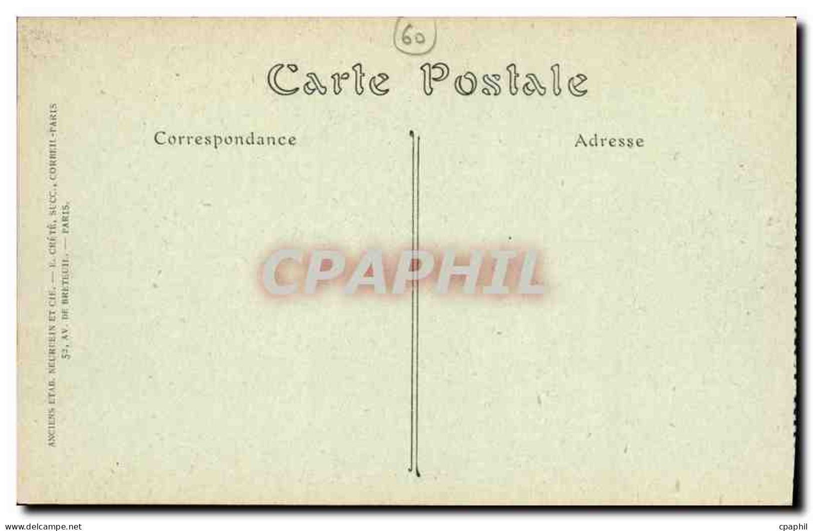 CPA Compiegne Le Parc - Compiegne