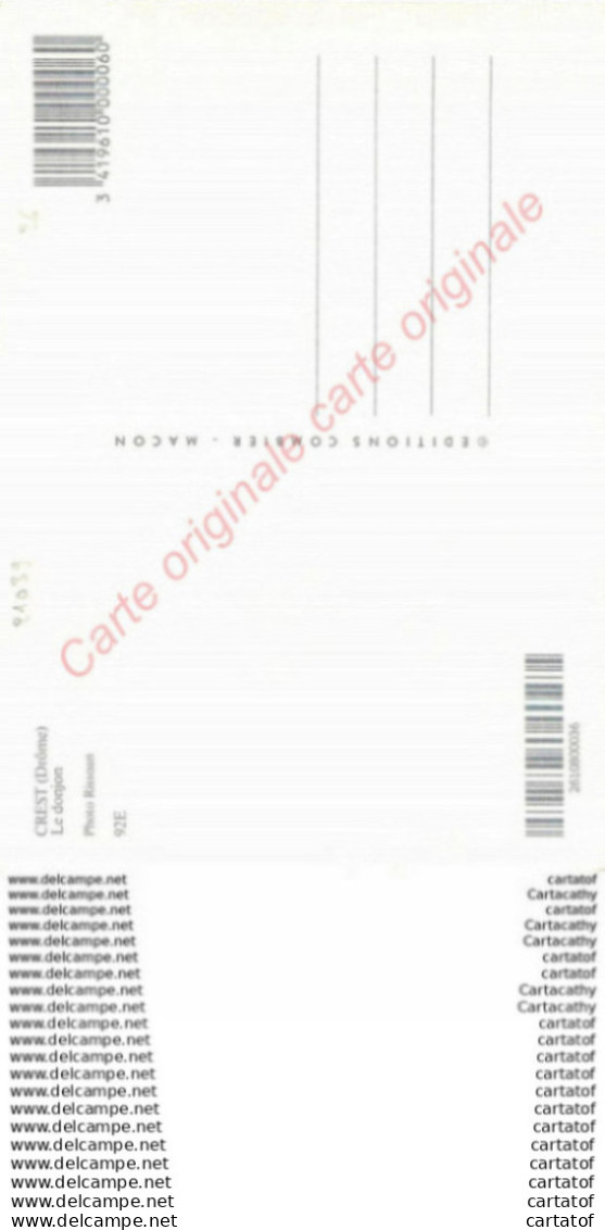 26.  CREST .  Le Donjon . - Crest