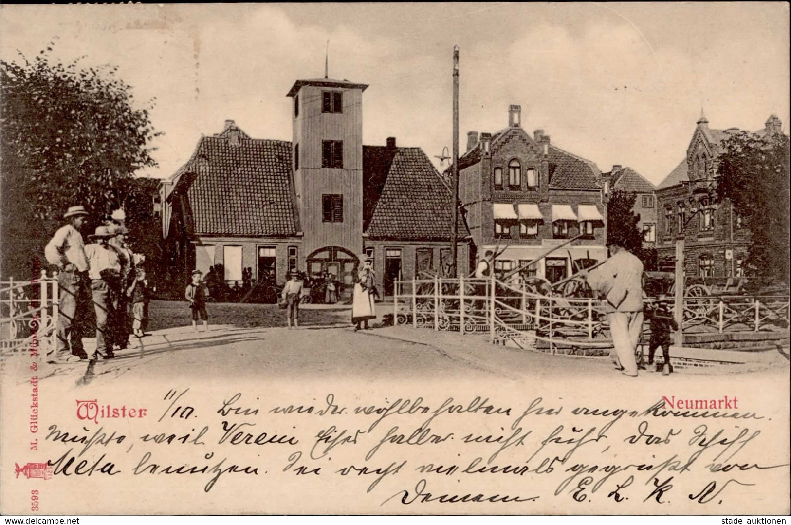 Wilster (2213) Neumarkt 1900 I-II - Other & Unclassified