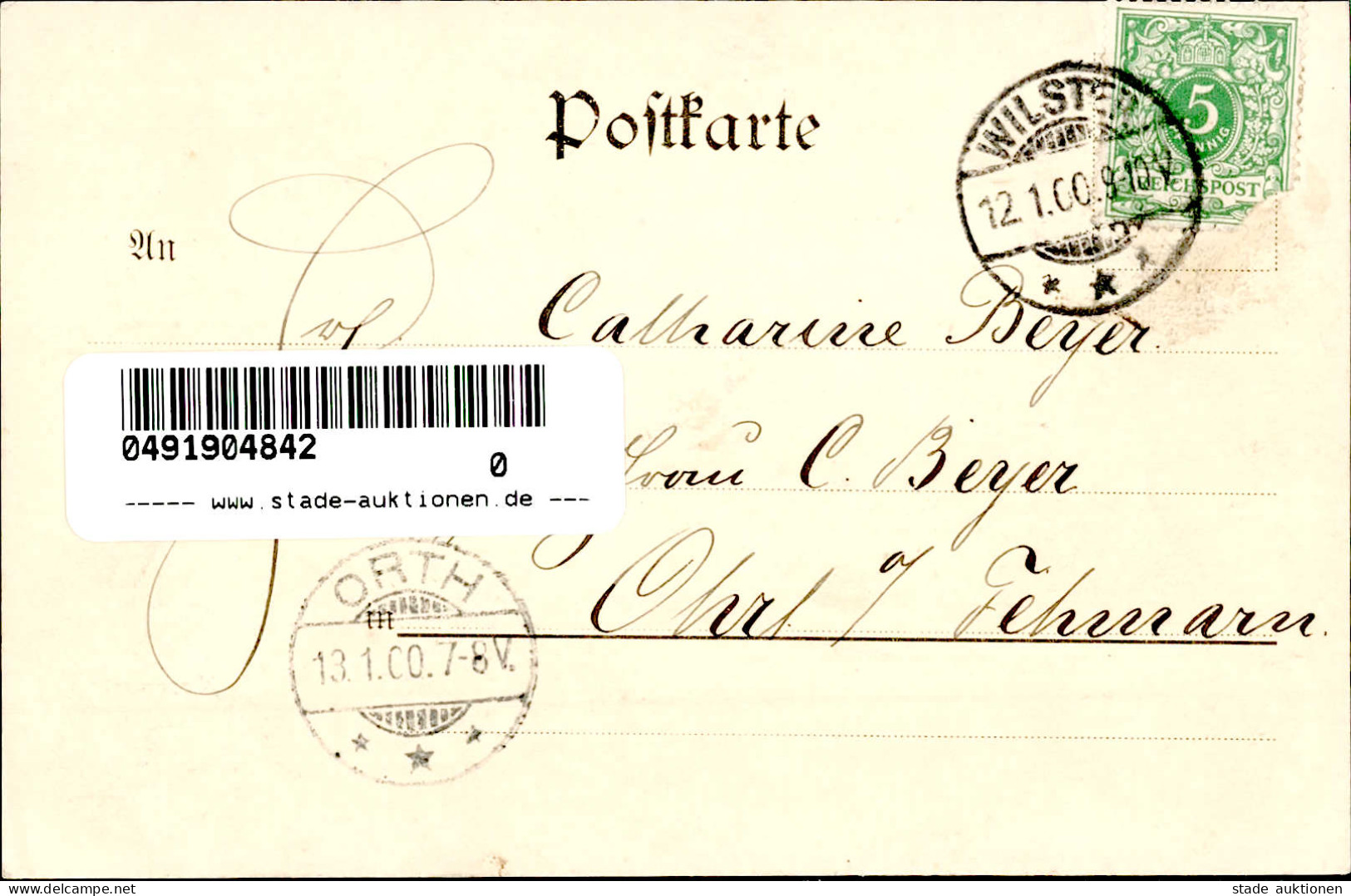 Wilster (2213) Neumarkt 1900 I-II - Other & Unclassified
